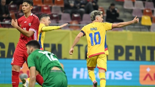 LIVE TEXT România - Moldova, ACUM, pe orangesport.ro. Hagi înscrie din pasa senzaţională a lui Moruţan. A început repriza secundă
