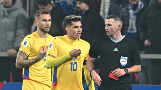 Ianis Hagi l-a tras la răspundere pe arbitru pentru înfrângerea României cu Bosnia: "Nu poţi să nu faci asta! I-am spus"