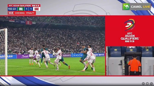 FOTO | Neverosimil! Naţionala lui Cosmin Olăroiu a fost eliminată din barajul pentru Campionatul Mondial la ultima fază, după o decizie VAR