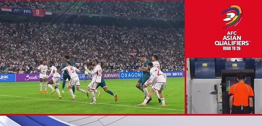 FOTO | Neverosimil! Naţionala lui Cosmin Olăroiu a fost eliminată din barajul pentru Campionatul Mondial la ultima fază, după o decizie VAR