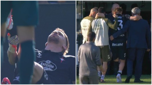 Alertă în lotul naţionalei. Ionuţ Radu s-a accidentat şi a fost scos pe braţe după un meci cu şapte goluri marcate | VIDEO