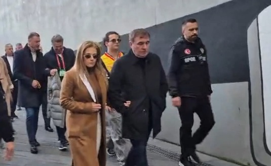 VIDEO | Cum s-au comportat turcii când l-au văzut pe Gică Hagi pe stradă! “Regele”, la braţ cu soţia către stadion, pentru Turcia – România