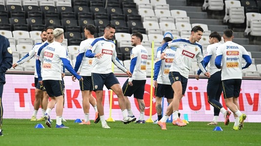Surprize în primul "11" al Romaniei pentru duelul cu Slovacia! Decizie luată de Mircea Lucescu din spital