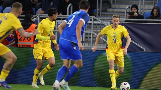 Slovacia - România 2-0. Tricolorii au dublat înfrângerea cu Turcia. Final de carieră pentru Mircea Lucescu?!