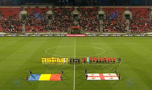 LIVE TEXT | Georgia - România, de la 20:00, pe Orangesport.ro. Gazdele au ameninţat poarta lui Aioani