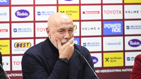Selecţionerul Bosniei, elogii la adresa lui Gică Hagi: "Nu există iubitor de fotbal căruia să nu-i fi fost idol"