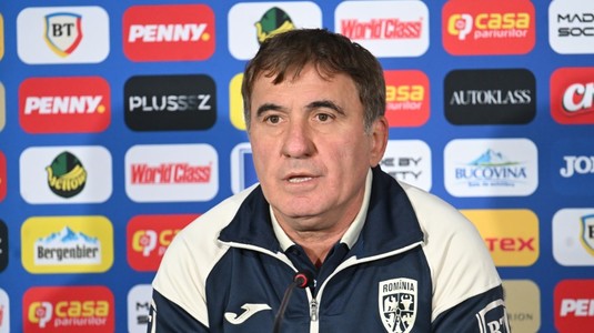 Gică Hagi şi-a motivat "surpriza" propusă la meciul cu Suedia: "Trebuie"