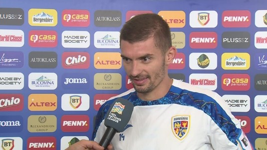 "Cred că luna viitoare vom arăta mai bine. Domnul Hagi nu ne-a vorbit despre plecare". Florin Tănase, sincer după înfrângerea cu Suedia
