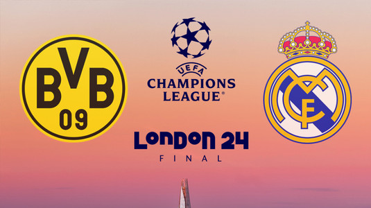 Finala UCL: Dortmund - Real Madrid | Bet Builder cu cotă 3.75 la Betano