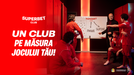 Noi beneficii exclusive în Superbet Club – un club pe măsura jocului tău. Hai în agenţii!