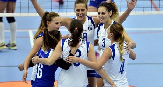 CSM Bucureşti a ratat calificarea în optimile de finală ale Cupei CEV la volei feminin