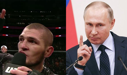 Putin l-a sunat pe Khabib Nurmagomedov după meciul cu McGregor. Ce mesaj i-a transmis preşedintele