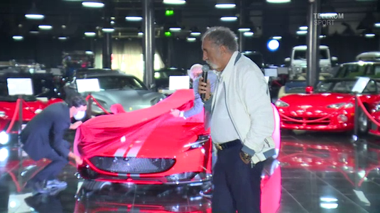 VIDEO | Ţiriac şi-a prezentat noua achiziţie de 2 milioane de euro. Viteza incredibilă pe care o atinge "bijuteria" omului de afaceri