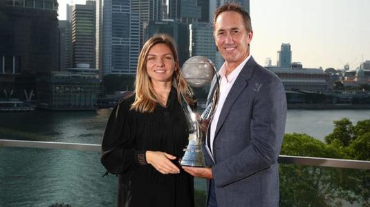 Darren Cahill: "Îmi este întotdeauna dor de România. Este un loc extraordinar. Am petrecut mult timp aici, cu Simona"