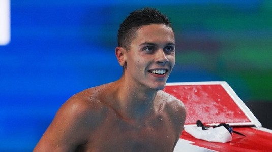 Prima reacţie a lui David Popovici, după ce a câştigat o nouă medalie de aur la Campionatul Mondial: "A funcţionat această tactică"