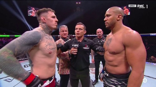 Meciul dintre Ciryl Gane şi Tom Aspinall, oprit brusc în prima rundă! Final neaşteptat la gala UFC | VIDEO