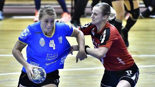 Victorie lejeră pentru CSM Bucureşti în Liga Naţională de handbal feminin