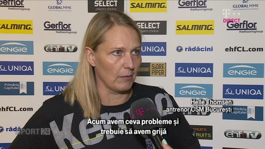 VIDEO | Helle Thomsen va testa câteva jucătoare în meciul cu Gdynia, ultimul din grupele Ligii Campionilor