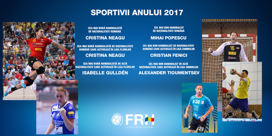 Superlativele anului în handbalul românesc! Cristina Neagu, din nou "Regină". Premiile acordate
