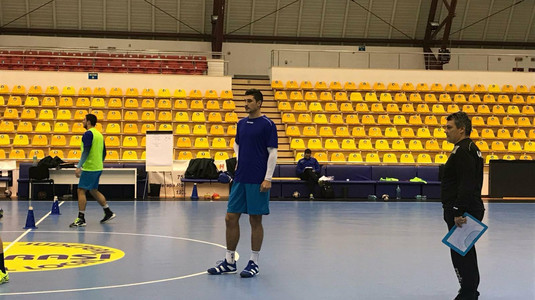 FOTO | Tricolorii s-au antrenat la Călăraşi înainte de Trofeul Carpaţi. Alexandru Şimicu, revenire după 4 ani la reprezentativă