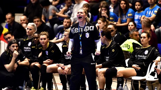 EXCLUSIV | Reacţia Hellei Thomsen după victoria categorică a CSM-ului în faţa câştigătoarei en-titre a Ligii Campionilor
