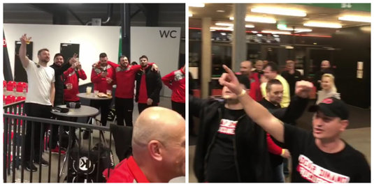 VIDEO | Încă o demonstraţie de forţă a galeriei lui Dinamo. Au mers în deplasare în Elveţia şi au făcut spectatol total