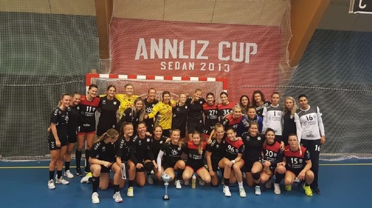 Handbalistele de la CSM Bucureşti au pierdut finala turneului Annliz Cup, din Suedia