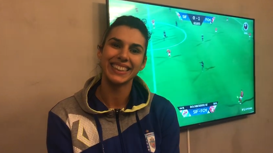 VIDEO | Atenţie, vorbeşte omul meciului cu Esbjerg! Reacţia Denisei Dedu după debutul din Liga Campionilor 
