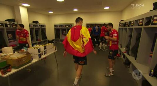 VIDEO Spaniolii au făcut SPECTACOL după meci. Bucuria campionilor europeni în imagini