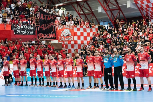 Handbal | Dinamo a câştigat partida cu Tatran Preşov în grupa B din EHF European League