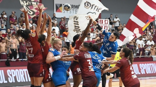 Remiză spectaculoasă între Rapid Bucureşti şi CSM Bucureşti în prima etapă a Ligii Naţionale! Campioana en-titre a ratat victoria la ultima fază