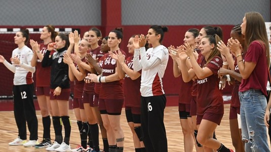 Campioana Rapid Bucureşti, debut cu victorie în grupele Ligii Campionilor! A învins-o în deplasare pe Lokomotiva Zagreb. CSM Bucureşti joacă duminică