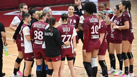 O nouă înfrângere în Liga Campionilor. Rapid, prestaţie dezamăgitoare în meciul de acasă cu danezele de la Ikast