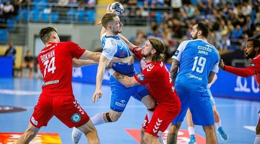 Handbal masculin: Dinamo Bucureşti, a doua victorie şi este liderul grupei A din Liga Campionilor
