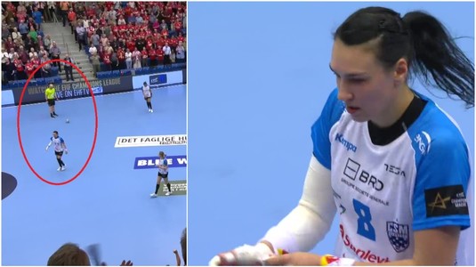 VIDEO | Gest controversat făcut de Cristina Neagu la ultimul meci jucat în Champions League. Handbalista a aruncat mingea spre arbitrul partidei