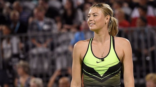 Irina Begu n-a avut nicio şansă cu Şarapova şi a părăsit turneul de la Tianjin încă din primul tur
