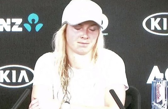 VIDEO | De ce a plâns Elina Svitolina la conferinţa de presă? Dezvăluirile făcute de sportiva din Ucraina