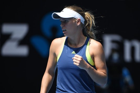 Caroline Wozniacki, înainte de meciul cu Simona Halep: ”E o poveste amuzantă”