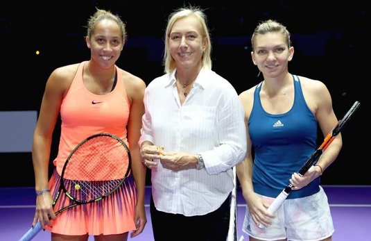 Navratilova sare în apărarea Simonei Halep: ”Care e problema? Pentru că este româncă?”