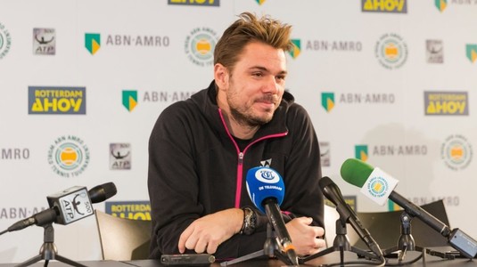 Eliminare ruşinoasă pentru Stan Wawrinka la Rotterdam. Elveţianul a pierdut în faţa unui jucător de pe locul 259 ATP