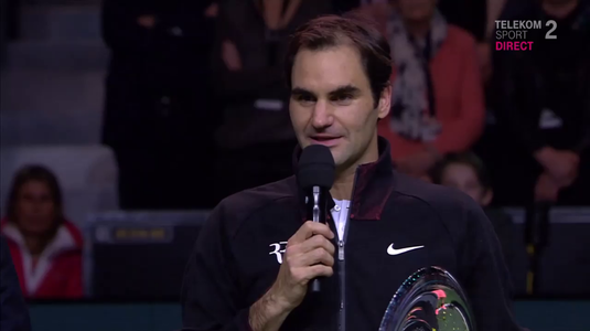 VIDEO | "Baby Federer" încă n-a crescut. Lecţie de tenis în finala de la Rotterdam. Marele Roger l-a învins pe Dimitrov în mai puţin de o oră