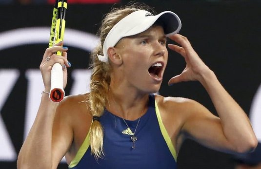 Surpriză de proporţii! Wozniacki e OUT de la Miami după ce a câştigat primul set cu 6-0. Meci incredibil pentru daneză