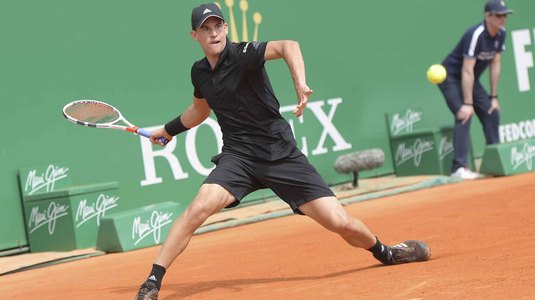 Surpriză la Monte Carlo! Dominic Thiem l-a eliminat pe Novak Djokovici în turul trei