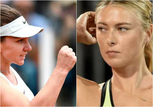 Şarapova n-o vrea pe Halep numărul unu. Ce propunere a făcut rusoaica înaintea partidei de la Roma cu românca