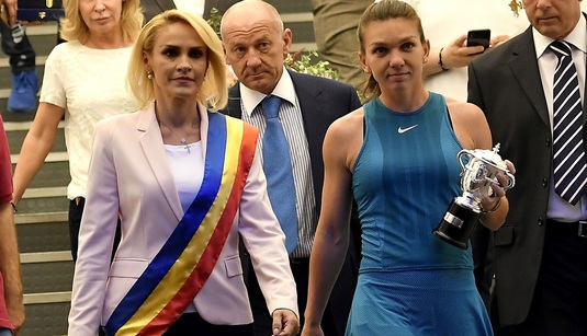 VIDEO | Cum a reacţionat Simona Halep după ce spectatorii au huiduit-o şi au fluierat-o pe Gabriela Firea