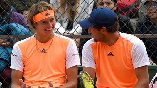 Frate-frate, dar... Alexander şi Mischa Zverev, adversari pentru prima dată în circuitul ATP. Reacţia savuroasă a celor doi