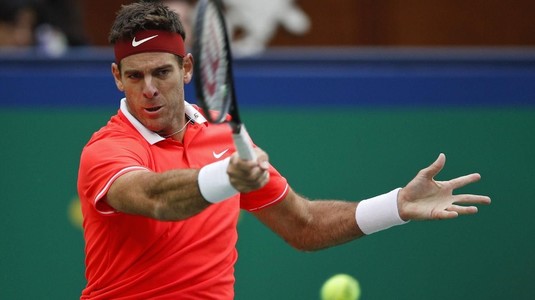 Juan Martin del Potro a abandonat în turul trei la Shanghai. Coric este în sferturile de finală