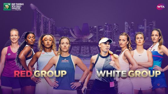 S-au stabilit grupele Turneului Campioanelor de la Singapore. Halep a participat la tragerea la sorţi