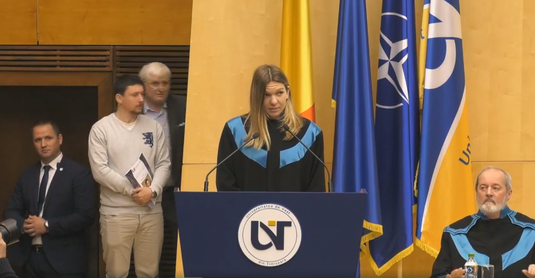 VIDEO | Doamna Doctor Simona Halep. Momente emoţionante pentru liderul WTA la primirea unei noi distincţii: "Îmi e de trei ori mai greu să vorbesc"