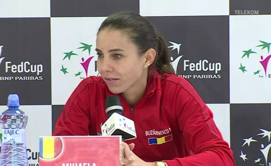 România este pentru a doua oară în istorie în semifinalele Fed Cup. Mihaela Buzărnescu: "Mi-a trecut supărarea, mi-a trecut totul"